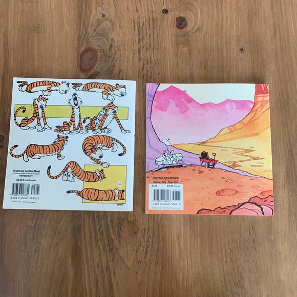 Lot of 2 Calvin and Hobbes Books Watterson Snow Goons Weirdos Scientific - Picture 2 of 10